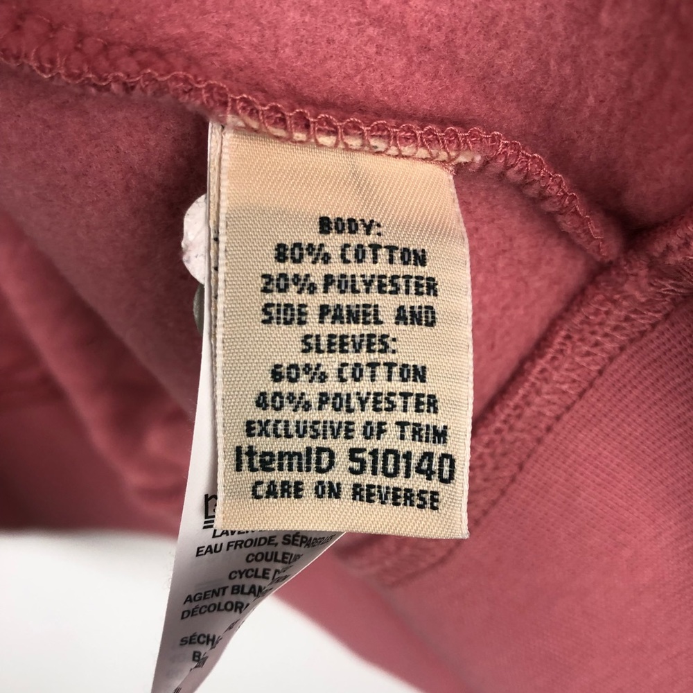 L.L. Bean Rose Wash Quilted Full Zip Sweatshirt - Picture 5 of 11